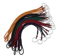 20 Stück Schlüsselband Lanyard Personalisiert Schlüsselkette Band Schlüsselbänder Lang Pantone Schlüsselanhänger mit Ring für Ausweise und Schlüssel