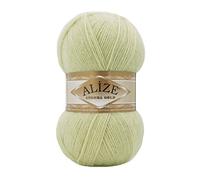 20 % Wolle, 80 % Acryl, weiches Garn, Alize, Angora, Goldgarn, Häkeln, 200 g, 1204 m, Spitze, Handstricken, türkisches Garn (839 Linden)