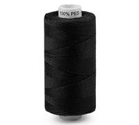 200 Meter Jeansnähgarn - Tex: 30x3 - Garnstärke: 0,5 (Schwarz)