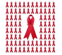 200 Stück Band Reversnadel Elegante Wohltätigkeitsbroschen Unisex Seidenstoff Sicherheits Brustnadeln Zur Bewusstseinsverbreitung Bunte Bandnadel