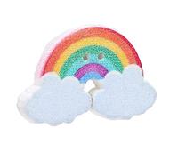 200 Stück Regenbogen Bemalte Holzknöpfe, DIY Dekorative 2-Loch-Knöpfe Zum Nähen und Basteln