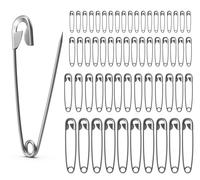 200x Sicherheitsnadeln Safety pins Nadeln Set in div. Größen klein & groß