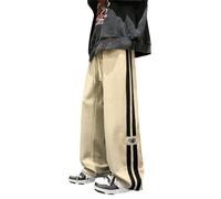 2023 Seite Gestreiften Cord Baggy Hosen Männer Streetwear Koreanische Mode Lässige Hip Hop Vintage Cargo Hosen Lose Hosen Jogger