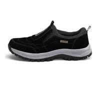 2023 Wanderschuhe Für Herren Outdoor Wandern Orthopädische Schuhe Mit Fußgewölbeunterstützung Für Hineinschlüpfen Wasserdicht Rutschfest Leicht Slipper Modische Low-Top Sicherheits Sneaker ( Color : B