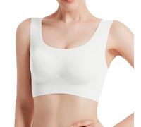2024 Angebote Taschen BH Offene Brüste Sexy Soft BH Damen Ohne Buegel Damen Unterwäsche Bustier BH Damen Breite Träger Schlankstuetz Unterwaesche Meine Bestellungen