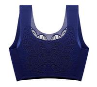 2024 BH Damen Ohne Buegel Formend BH Damen Mit Buegel Minimizer BH Ohne Buegel Spitze Nahtloser Shapewear BH Rueckenfrei BH Herausnehmbare Kissen My Orders