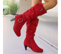 2024 neue Mode vielseitige bestickte Stiefel, Chelsea Stiefel, Kniehohe Stiefel