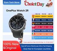 2024 Smartwatch OnePlus Watch 2R 1,43'' AMOLED-Bildschirm Snapdragon W5 Gen 1+ BES2700 WiFi-Wear-Betriebssystem mit 100 Stunden Akkulaufzeit von Google GPS Forest Green