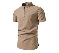2025 Angebote Taschen Langarmshirt Herren Mit Knopfleiste V Neck Tshirt Poloshirt Sommer T-Shirt 6XL Extra Lang Schwarz Meine Bestellungen