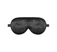 2025 Light And Cloud Soft Eye Cover Alaska Bear Organic Mulberry Silk Sleep Mask Feather for Sleeping, Gender-neutral (black)