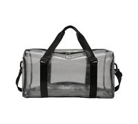 2025 Turnbeutel, PVC, Umhängetasche, geräumige Reisetasche, Schultertasche, Handtasche für Outdoor-Workouts und Reisen, Outdoor-Sport, wasserabweisend, Schwarz , Mass Beauty