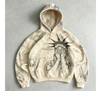 2026 Herbst/Winter Neuer Herren Pullover Hoodie mit bedrucktem Muster, Street Style Marken Sweatshirt, Unisex Paar Stil, Damen Winter Top