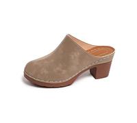 2026 Neuzugänge Hausschuhe Modische, einfarbige Slip-On-Sandalen - Bequeme, lässige Strandpantoffeln für Damen (Khaki, 40)