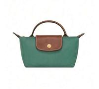 2026 New Style Mini Women's Phone Bag, Elegant Solid Color Handbag, Dual-use as Crossbody Bag and Handbag, Color Block Design with Leather Splicing, H