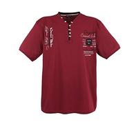 2042 Bordeaux T-Shirt Herren Übergröße Lavecchia Gr.3-8 XL (4XL)
