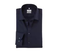 Businesshemd OLYMP "Level Five body fit", Herren, Gr. 38, N-Gr, blau (kobalt), Web, Obermaterial: 97% Baumwolle, 3% Elastolefin, 2-Knopf-Manschette, Hemden, schlichtes Design (93679412-38) kobalt