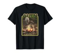 20th Century Fox Alien Xenomorph Prepare Yourself Retro T-Shirt für Erwachsene, Unisex, Schwarz, S