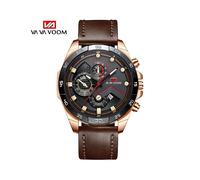 (2162P-FK) Rennwagen Herrenuhren Top-Marke Luxus Sport Edelstahl Casual Schwarz Militär Leder