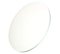 22,5 mm flache, abgeschrägte Kanten, Kristall-Mineralglas, 1 mm dick