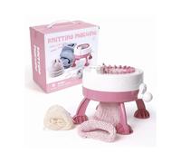 (22 Needle,Star Circular,圆筒织羊毛机（22针)Sentro Knitting Machine Craft Project 22/48 Needle Hand Knitting Machine Kit for Knitting Craft