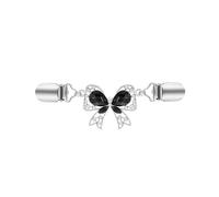 22 Stück Vintage elastische Schal-Clips Cardigan Kragen Rücken Hose Taille Straffer Kleidung Brosche Kleid Cinchs Clip für Frauen