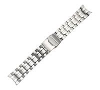 22MM 316L Edelstahl Uhrband für Casio Edifice EF-524/527/534/539/544/550 | Metall Ersatzarmband Erweiterbares Uhrzubehör Casual Dress Herren