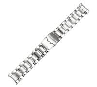 22MM 316L Edelstahl Uhrband für Casio Edifice EF-524/527/534/539/544/550 | Metall Ersatzarmband Erweiterbares Uhrzubehör Casual Dress Herren