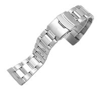 22MM Edelstahl Uhrarmband für Casio Edifice EF-533/EF-558/EF-559/EFR-520 | Metall Gebogenes Ende Uhrarmband Casual Dress Herren Damen Zubehör