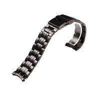 22mm Edelstahl Uhrenarmband Faltschließe für Casio Edifice EF-550D-7A | Sicherheitsfaltschließe Gebogenes Metallband Ersatz Casual Sport Herren
