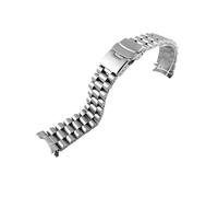 22mm Tauchstahl-Metallarmband Passend For Casio/Duro Mdv107-1A MDV106-1A Uhrenarmband Armband Armband Ersatzteile 3 Stile(3 silver-A)