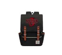 (23-38 cm x 27 cm x 12,5 cm) Stranger Things Rucksack für Jungen und Mädchen, Schultasche, Teenager,