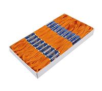 24 Docken Stickgarn je ca. 8m / Sticktwist 100% Baumwolle Stickerei verschiedene Farbwahl, Farbe :1292 kräftigorange