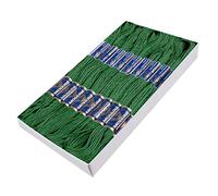 24 Docken Stickgarn je ca. 8m / Sticktwist 100% Baumwolle Stickerei verschiedene Farbwahl, Farbe :6872 dunkles grün