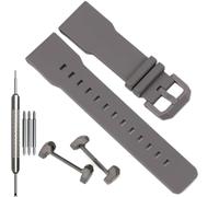 24 mm Harz Ersatzarmband kompatibel mit Casio GA-2300-1AER GA-2300-4AER GA-2300-7AER Damen Herren Armband Gummi Armband, Einheitsgröße, Harz, Kein Edelstein