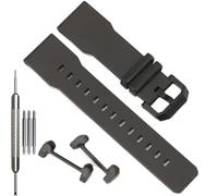 24 mm Harz Ersatzarmband kompatibel mit Casio GA-2300-1AER GA-2300-4AER GA-2300-7AER Damen Herren Armband Gummi Armband, Einheitsgröße, Harz, Kein Edelstein