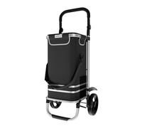 24MOVE Einkaufstrolley Vehlo 3in1 Faltbar Einkaufswagen Kühlfach Schwarz