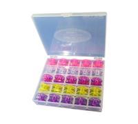 25 farbige Spulen in Box