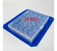 25 klare konkave Spulen W/Box für Viking 1,1+, Husqvarna Viking 1100#4120975-45