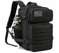 25 Litri Zaino tattico Zaino di grande capacità per la sopravvivenza in campeggio di 3 giorni con portabottiglie d'acqua Zaini da viaggio
