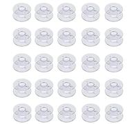 25 Nähmaschinen aus Kunststoff, geeignet für Singer, Janome, Brother, Toyota + gratis Packung mit Deutschen Spritzen