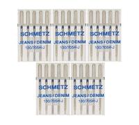 25 Schmetz Jeans Denim Nähmaschinennadeln 130/705H-J Größe 80/12