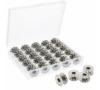 25 Stück Nähmaschinen Spulen, Für Nähmaschine,Metall Spulen,Mit Spulenbox | Singer Nähmaschine Spulen,Für Nähmaschine Metall Unterfadenspule Nähmaschinen Zubehör Für Die Meisten Nähmaschinen