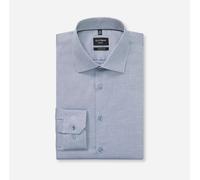 OLYMP Businesshemd No. Six Super Slim Kentkragen Faux-Uni Marine Größe 40