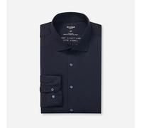 Businesshemd OLYMP "OLYMP No. Six 24/Seven, super slim, Modern Kent", Herren, Gr. 41, Normaler Arm, marine, 86% Polyamid, 14% Elasthan, Hemden (61753340-41) marine