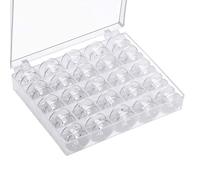 25Pcs Sewing Machine Bobbin, Universal Sewing Bobbins Plastic Sewing M