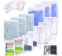 25PCS Travel Aufbewahrungsbeutel Organizer, 5 Gemischte Größen