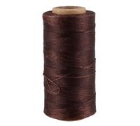 260M 150D 1MM Leder Wachsfaden Handnadel Kordel Hellbraun