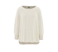 JOOP! Blusenshirt aus Satin mit 3/4-Arm in Beige, Größe 36