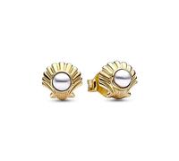 Pandora Schmuck 262686C01 Damen-Ohrstecker Ohrringe Die Kleine Meerjungfrau Muschel