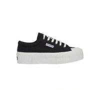 2631 Stripe Platform Women Sneakers Black S5111SW